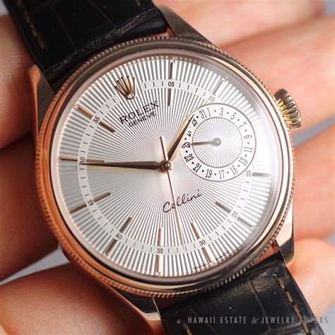 rolex cellini date rose gold|rolex men's cellini 18k gold.